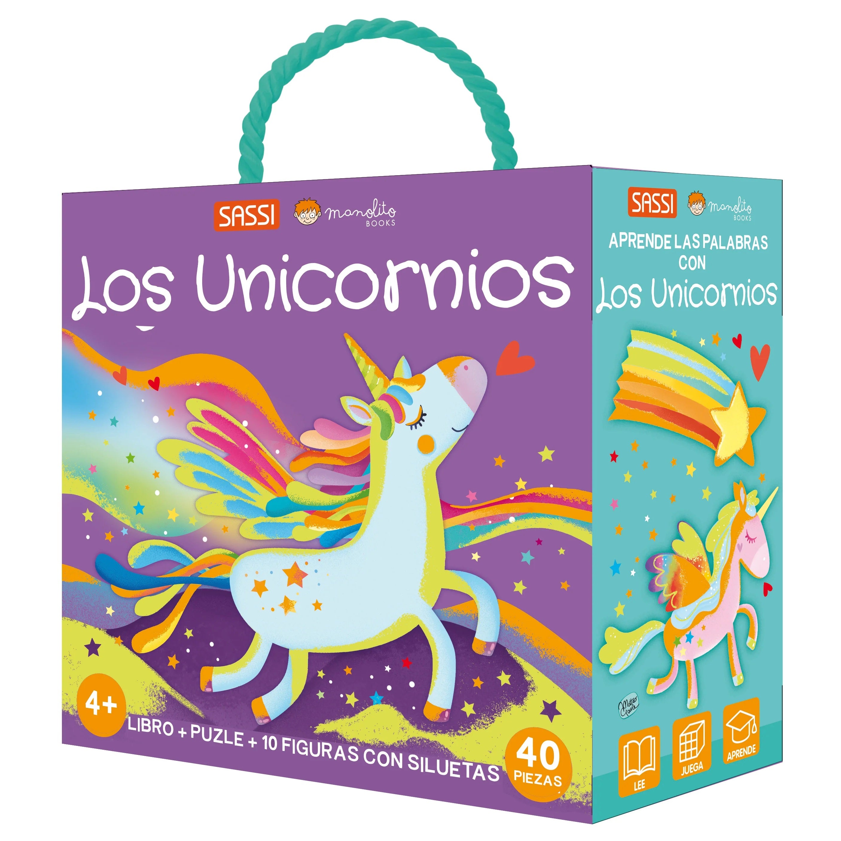 Los unicornios. Rompecabeza + libro Los unicornios. Rompecabeza + libro
